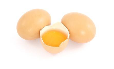 Geöffnete Eier