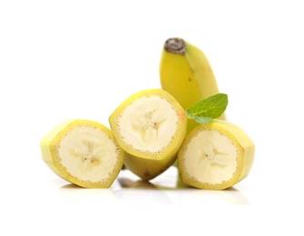 Bananen gerade schneiden Bananen gerade schneiden