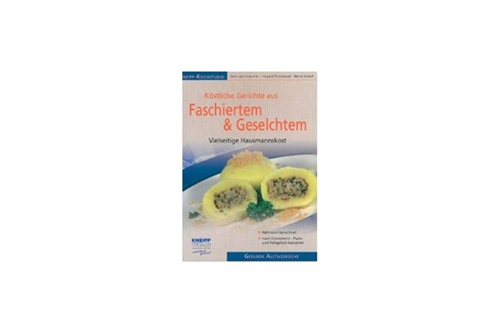 Buchtipp Köstliche Gerichte aus Faschiertem & Geselchtem