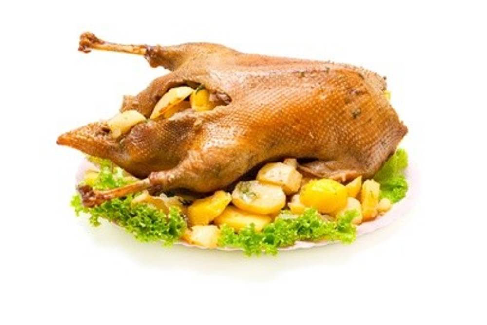 Gänsebraten mit Kartoffeln Gänsebraten mit Kartoffeln