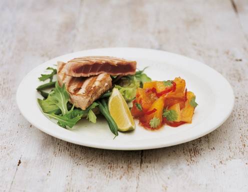 Roh marinierter Thunfisch Rezept - ichkoche.de Roh marinierter Thunfisch Rezept - ichkoche.de