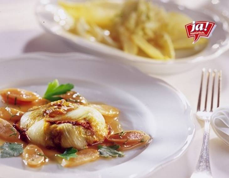 Chicorée gefüllt mit Schwarzwurzeln Chicorée gefüllt mit Schwarzwurzeln