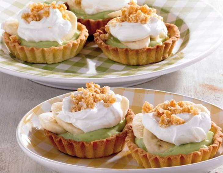 Avocado-Bananen-Törtchen Avocado-Bananen-Törtchen