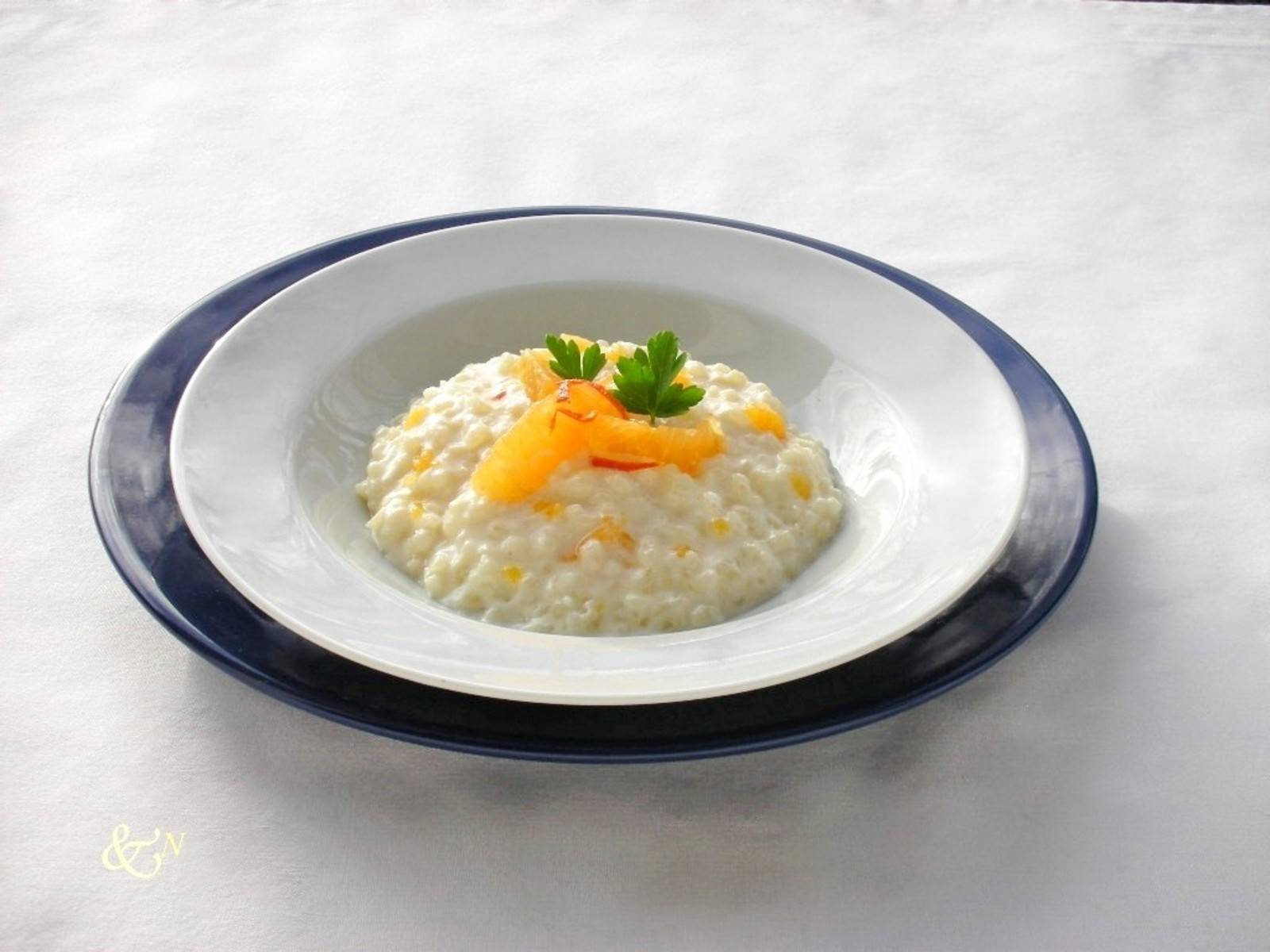 Orangen-Risotto