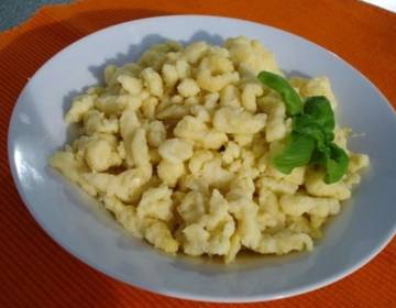 Polentaknöpfle Polentaknöpfle