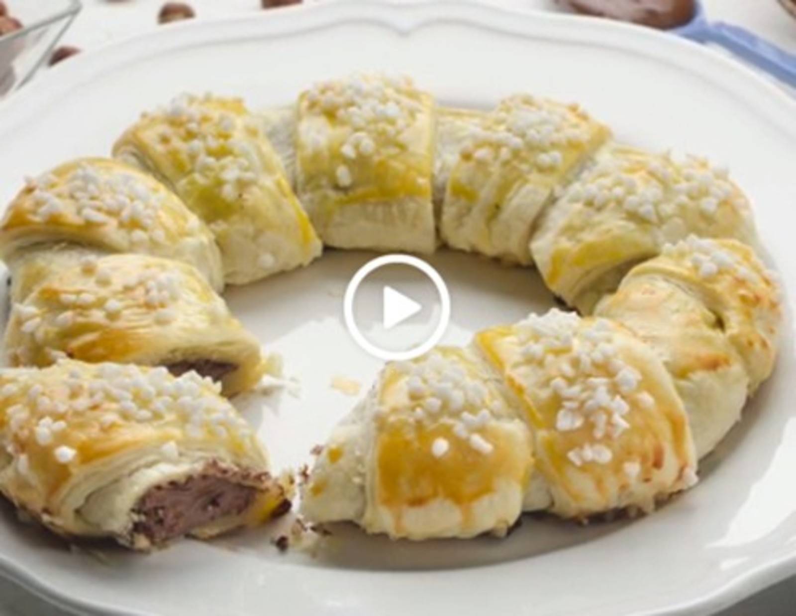 Nuss-Nougat-Kranz Nuss-Nougat-Kranz