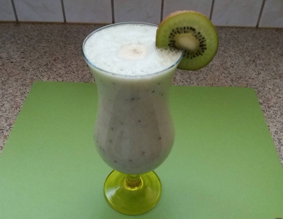 Kiwi-Bananen-Shake Kiwi-Bananen-Shake