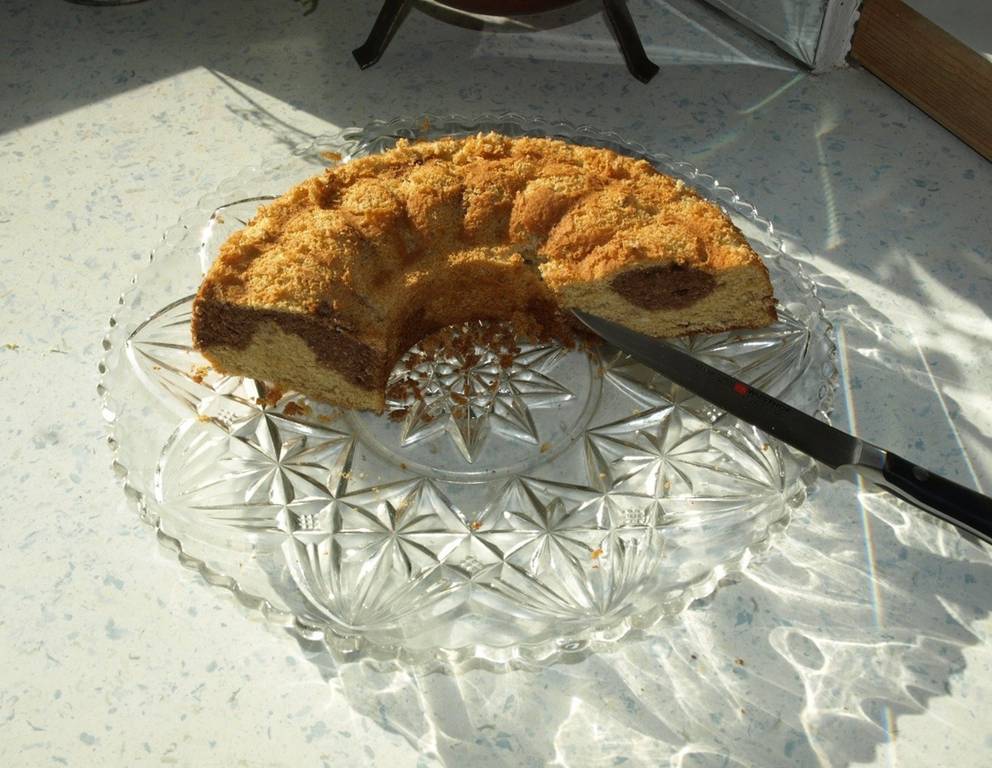 Kranzkuchen mit Eierlikör und Nutella Kranzkuchen mit Eierlikör und Nutella