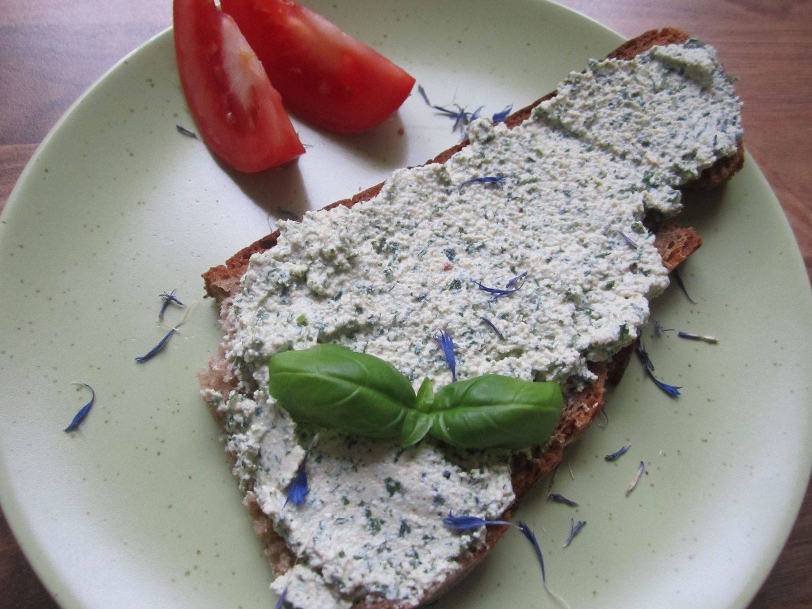 Veganer Petersilienaufstrich