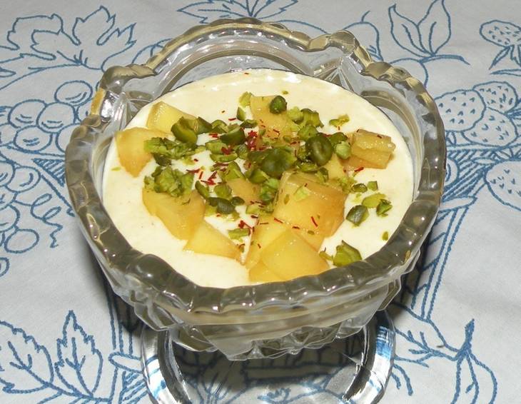 Arabisches Mangodessert