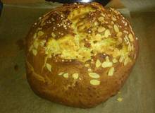 Milchbrot mit Mandeln Milchbrot mit Mandeln