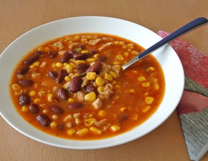 Chili con carne mit Putenfleisch Chili con carne mit Putenfleisch