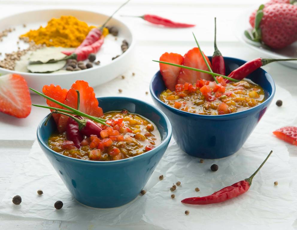 Erdbeer-Jalapeño-Salsa Erdbeer-Jalapeño-Salsa