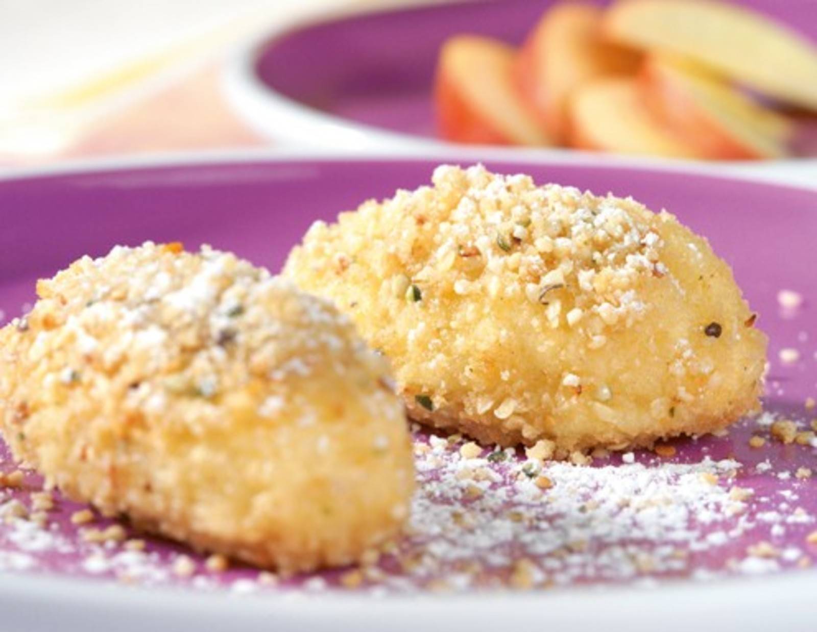 Apfelnockerln mit Butterbröseln Rezept
