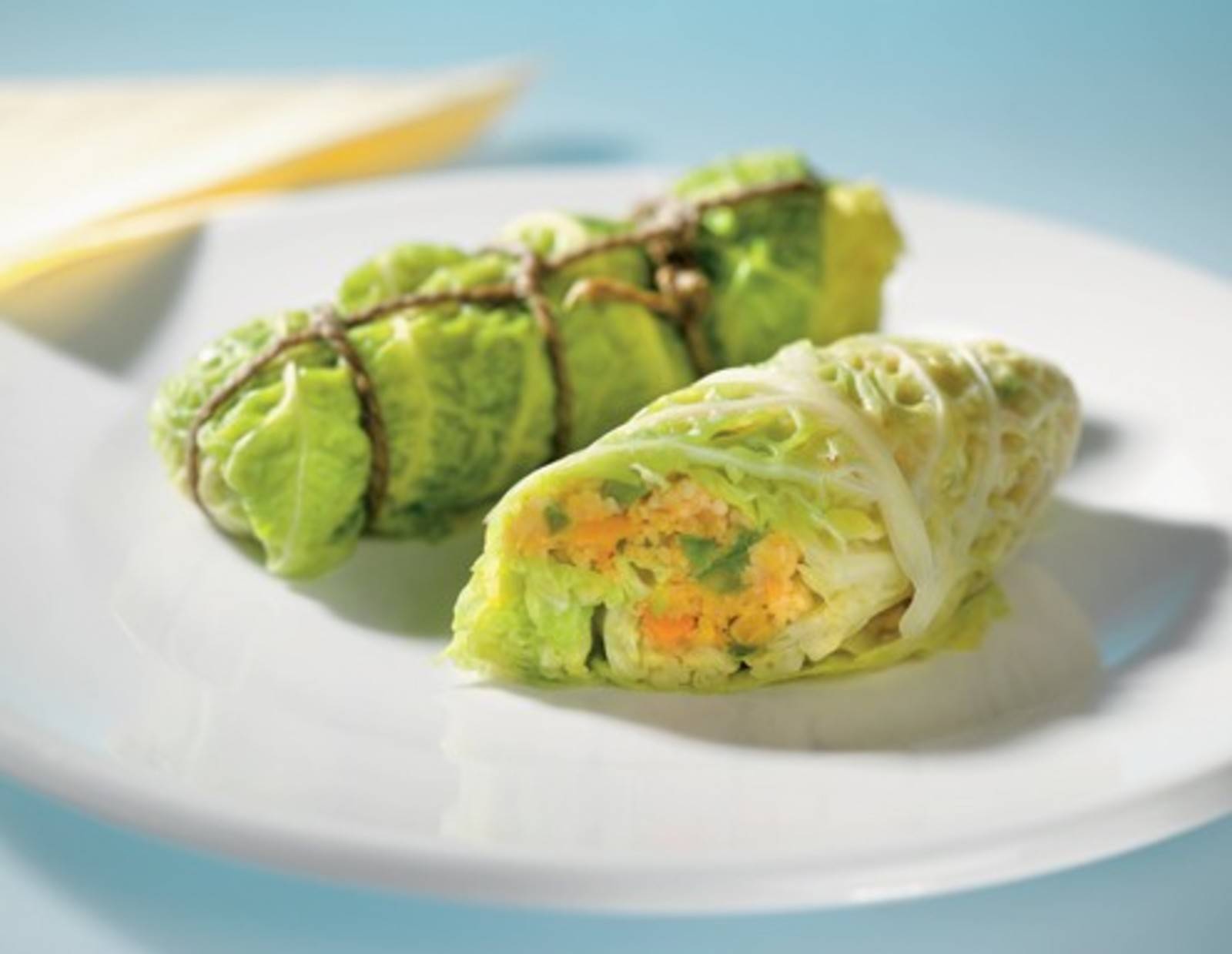 Couscous-Wirsing-Roulade Rezept