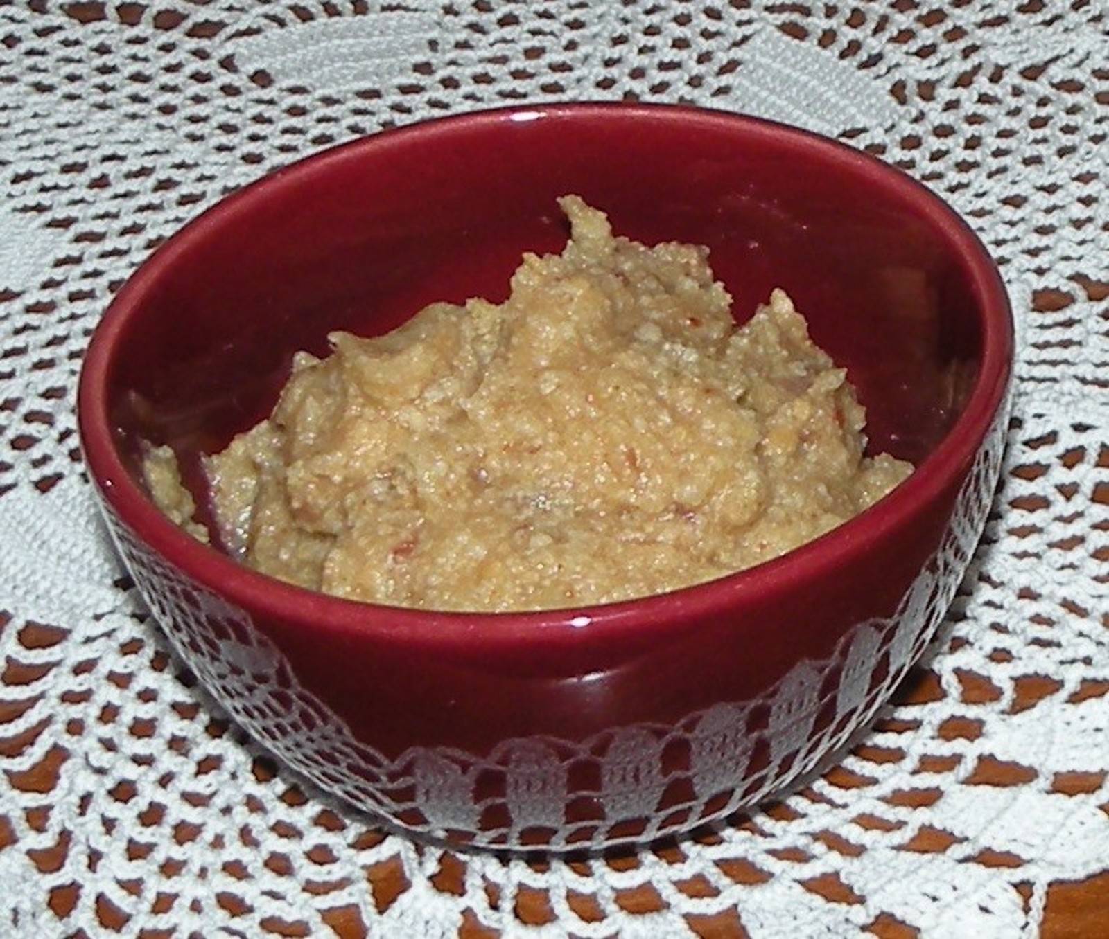 Birnen-Apfelbrei mit Vollkornkeks Rezept - ichkoche.de