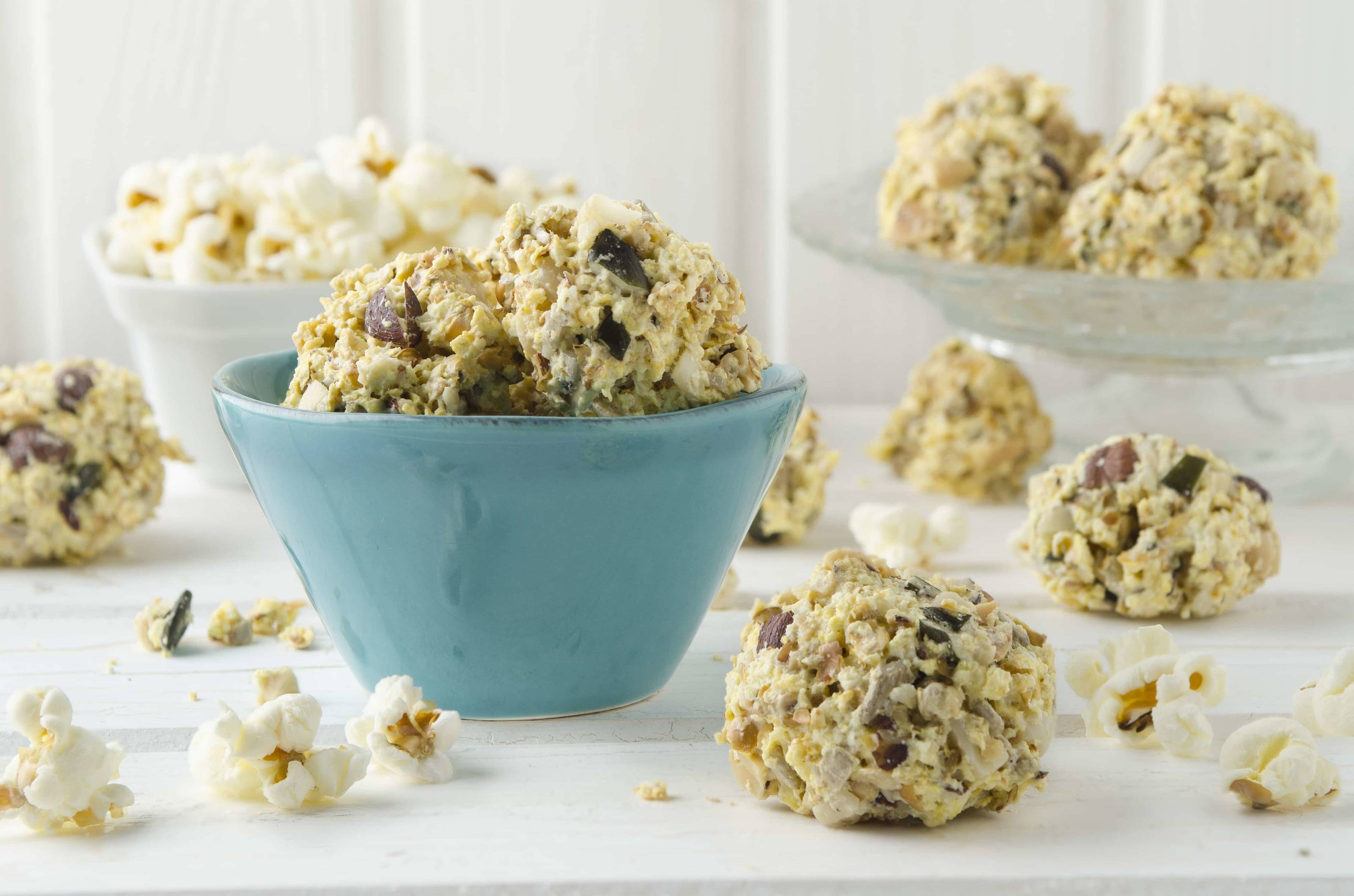 Popcorn-Nuss-Bällchen