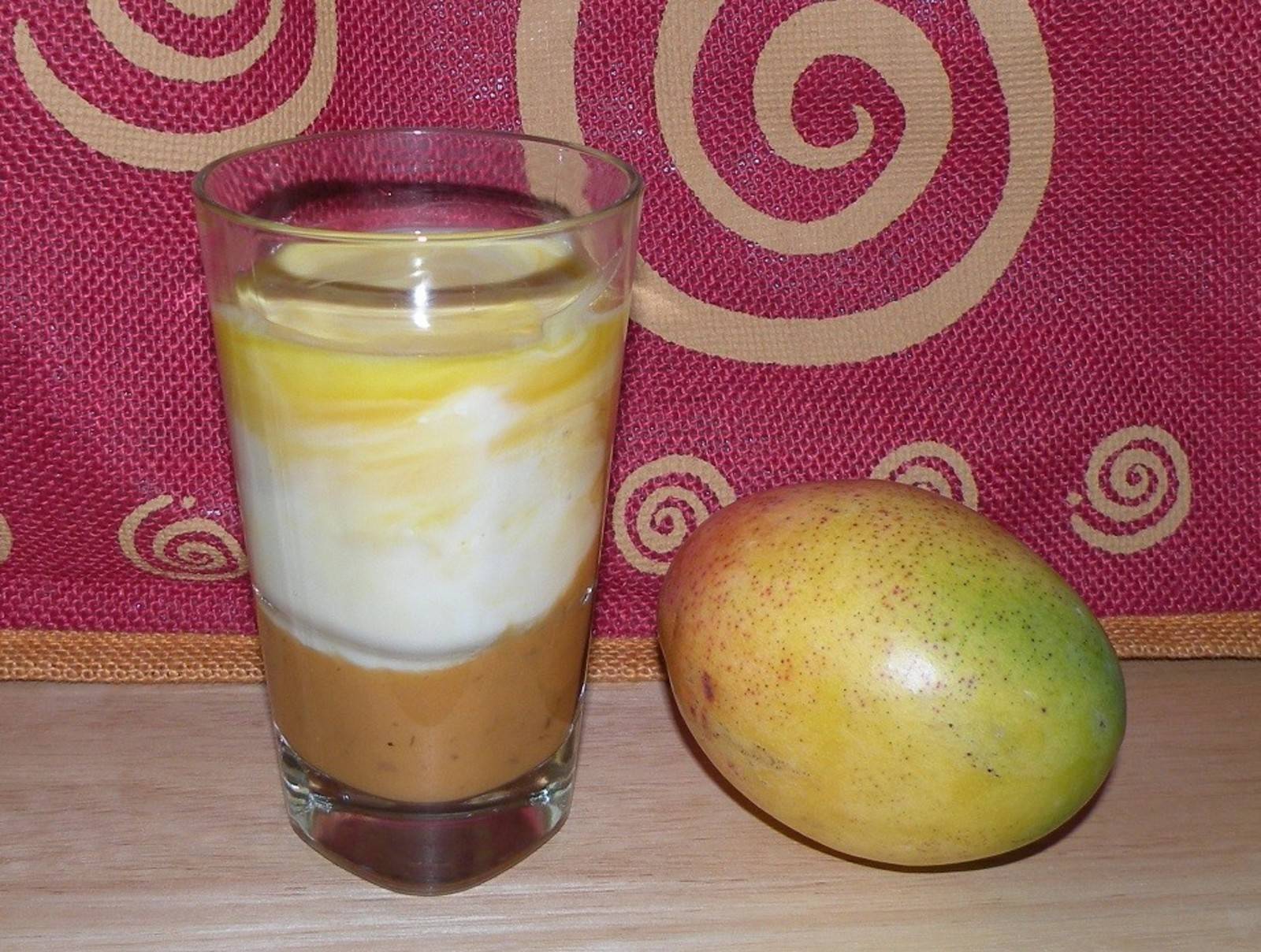 Vanillejogurt mit Mango