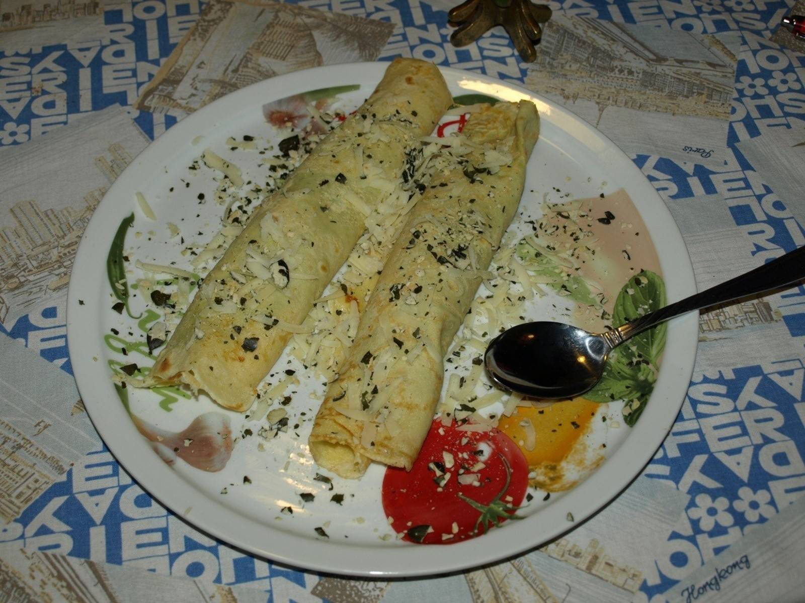 Palatschinken mit Brokkolicreme Palatschinken mit Brokkolicreme