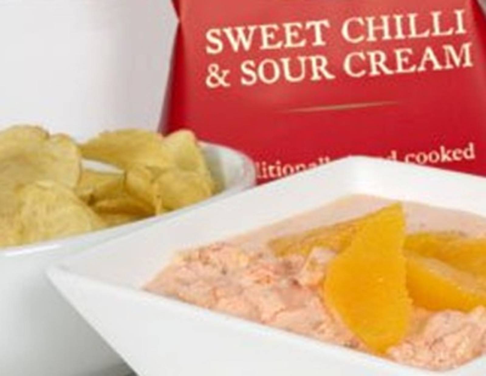 Sweet Chilli & Vodka Orangen Dip für Chips