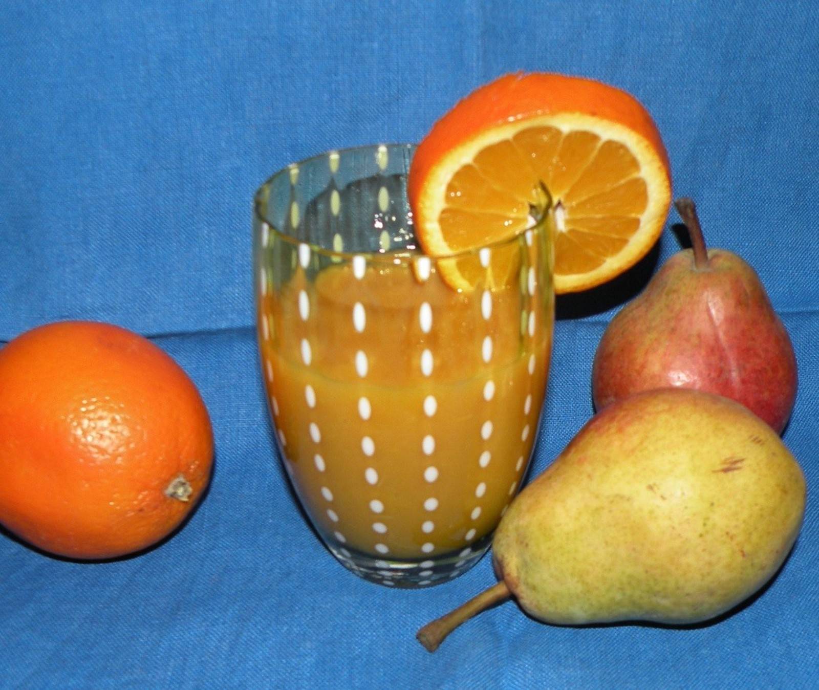 Birnen-Orangen Smoothie Rezept - ichkoche.de
