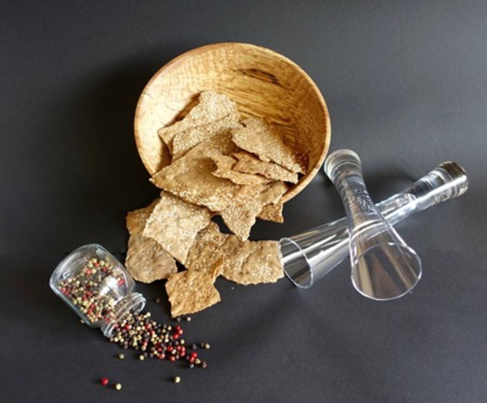 Pfeffriges Gewürz-Knabbergebäck Pfeffriges Gewürz-Knabbergebäck