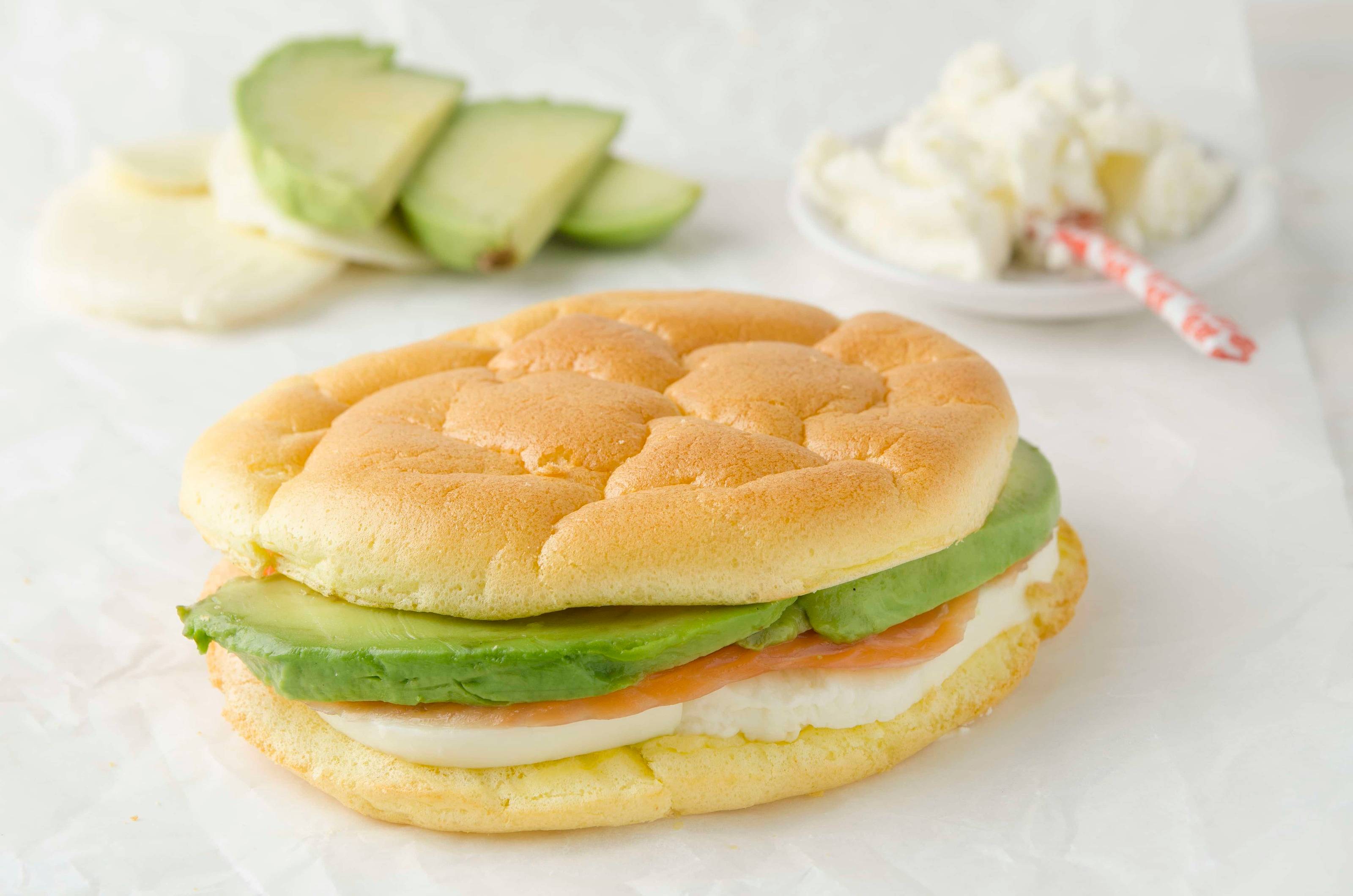 Cloud Bread-Sandwich
