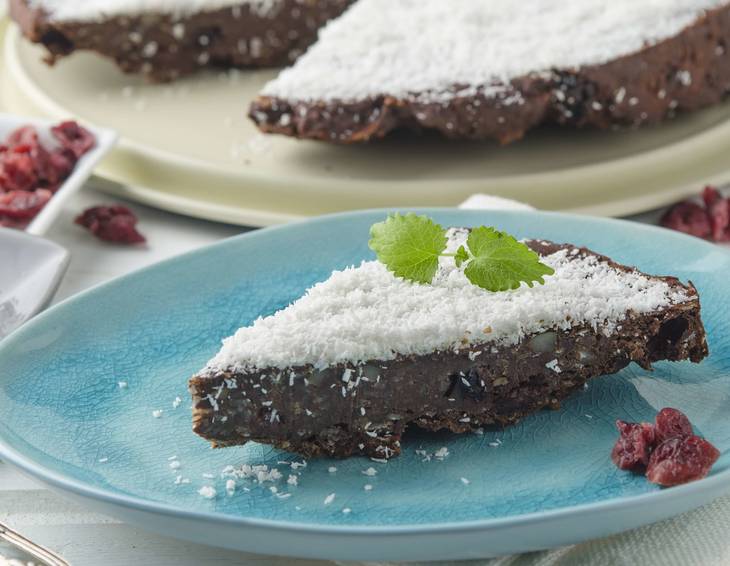 Veganer Bananen-Kakaokuchen Veganer Bananen-Kakaokuchen