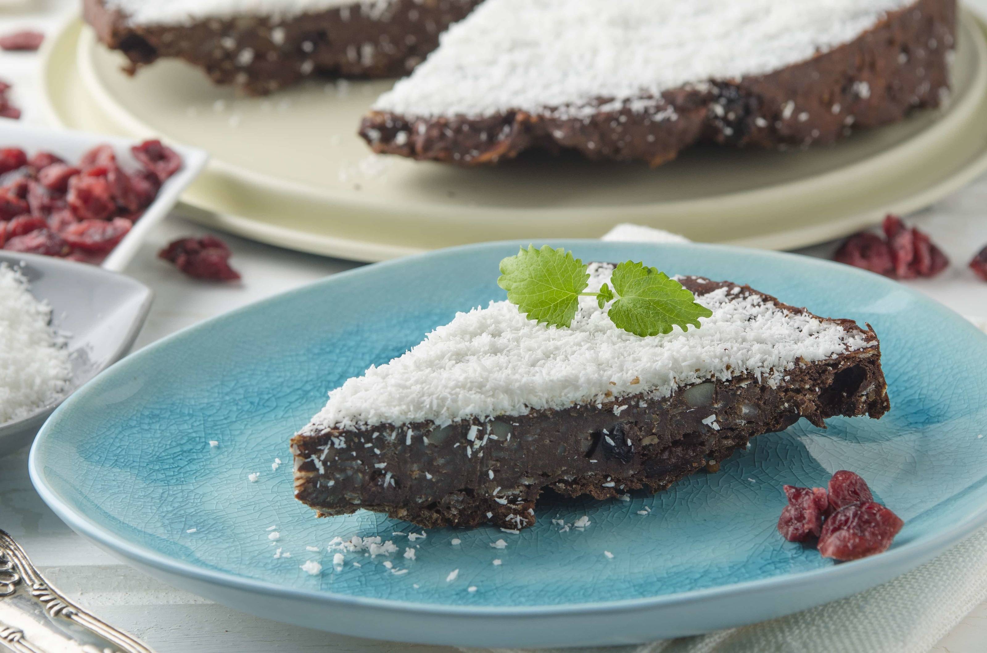 Veganer Bananen-Kakaokuchen Rezept - ichkoche.de Veganer Bananen-Kakaokuchen Rezept - ichkoche.de