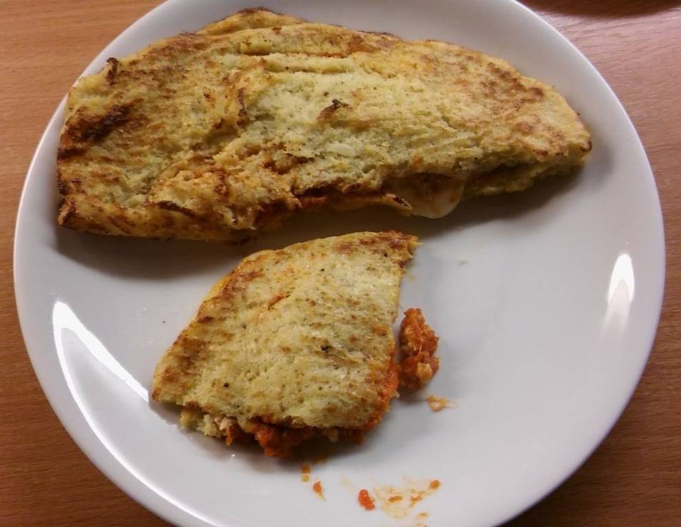 Pizza Calzone ohne Mehl Pizza Calzone ohne Mehl