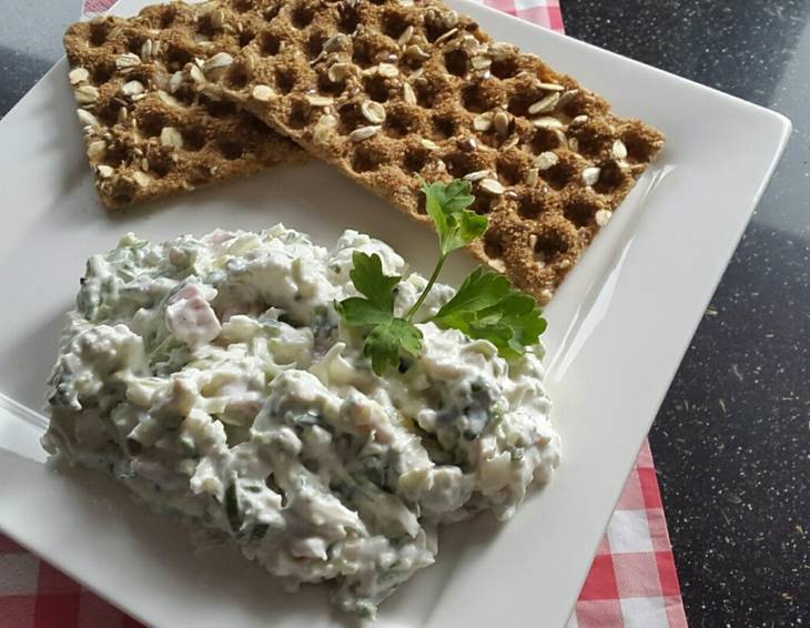 Schinken-Lauch Salat