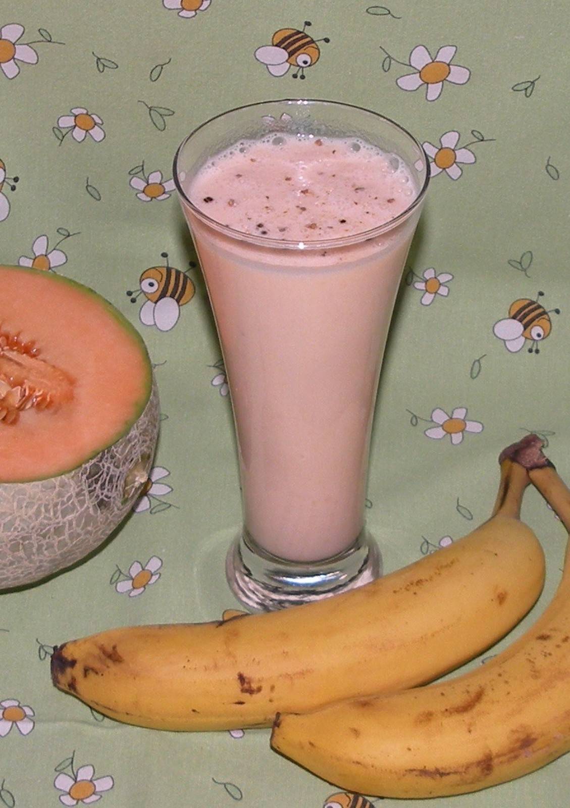 Melonen-Bananen Shake