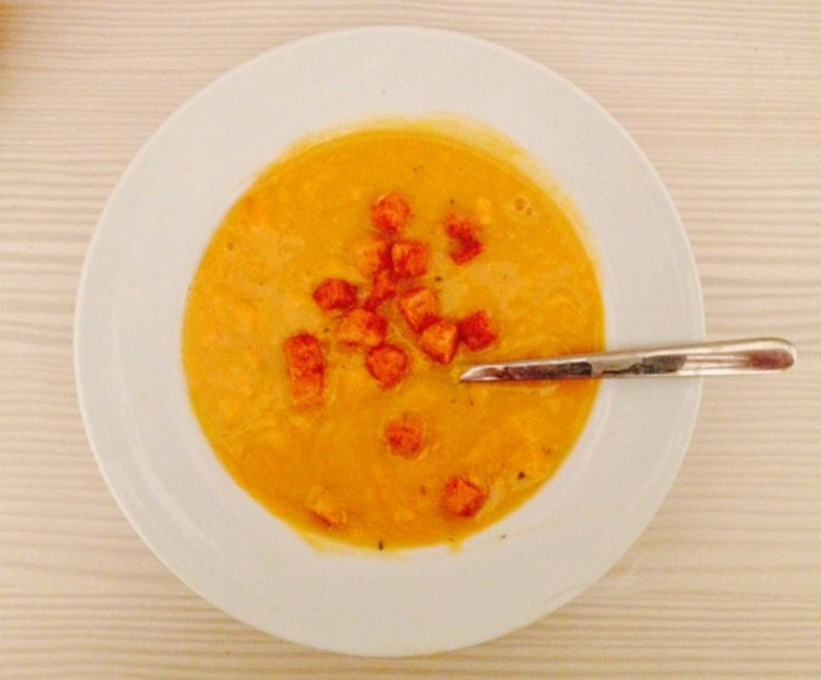 Exotische Kürbissuppe