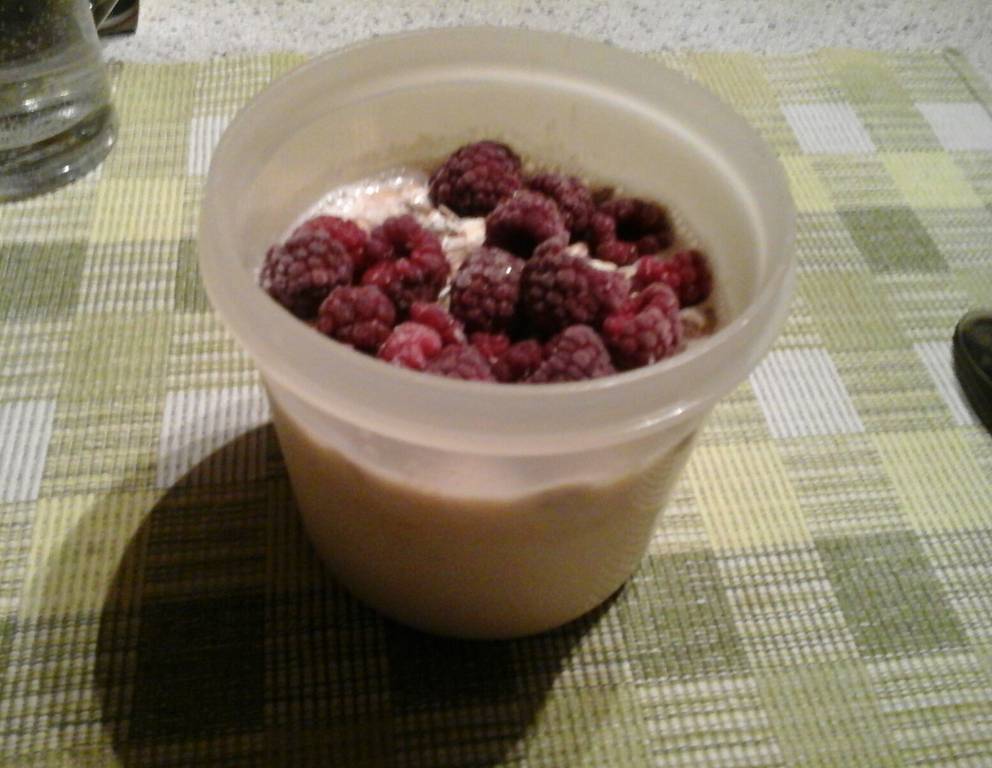 Overnight Bananen-Himbeermüsli Overnight Bananen-Himbeermüsli