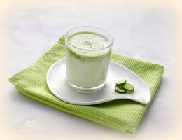 Ingwer-Gurken-Lassi Ingwer-Gurken-Lassi