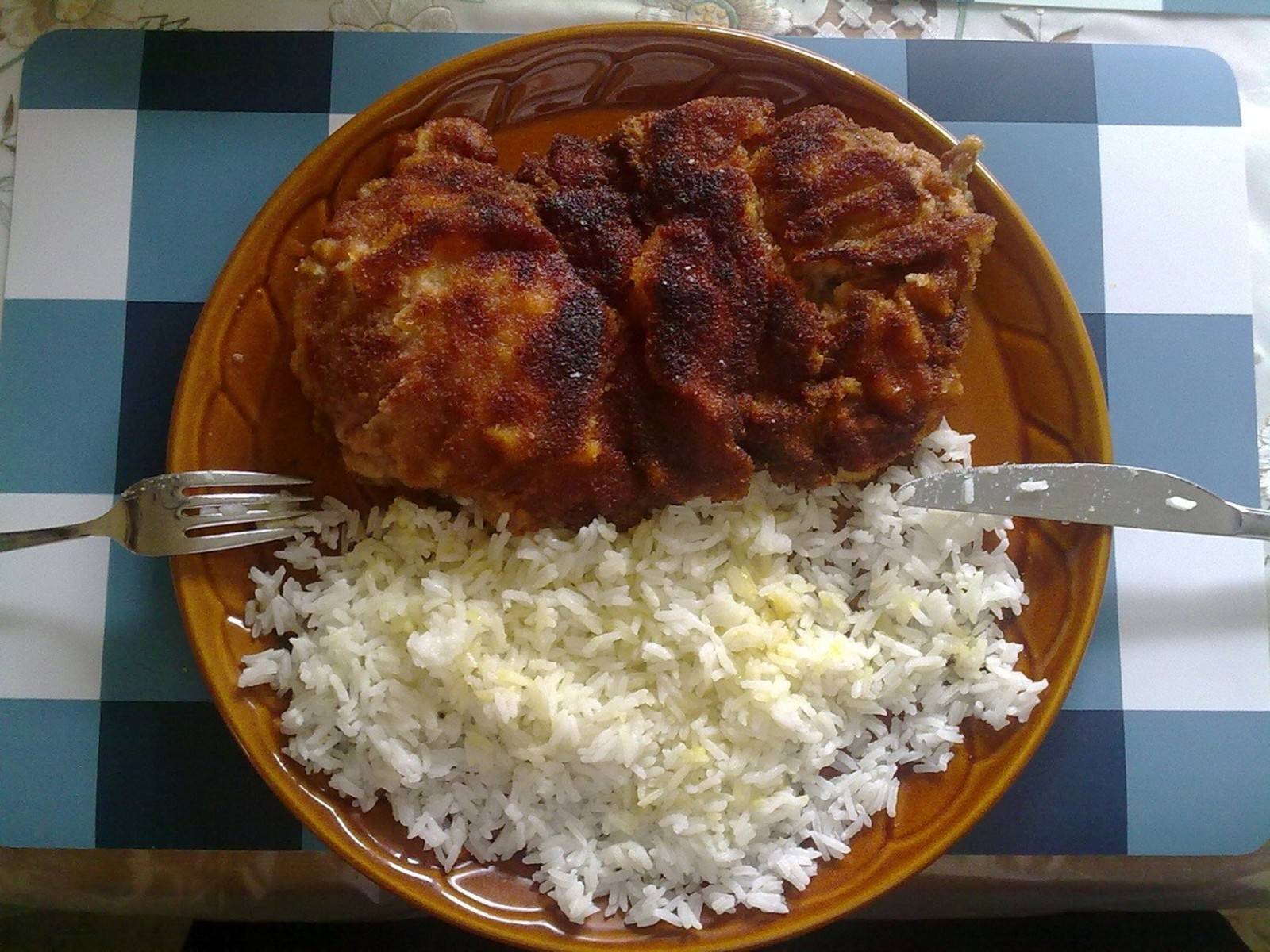 Gebackenes Putenschnitzel