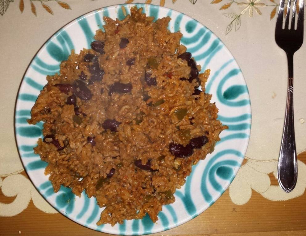 Texanische Reispfanne Texanische Reispfanne