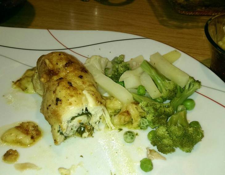 Bärlauchroulade Bärlauchroulade