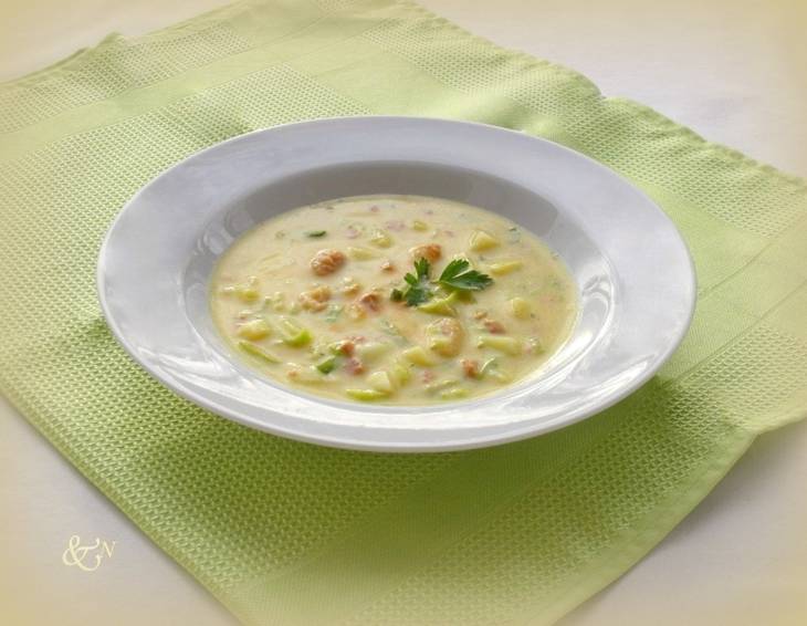 Lauch-Curry-Suppe