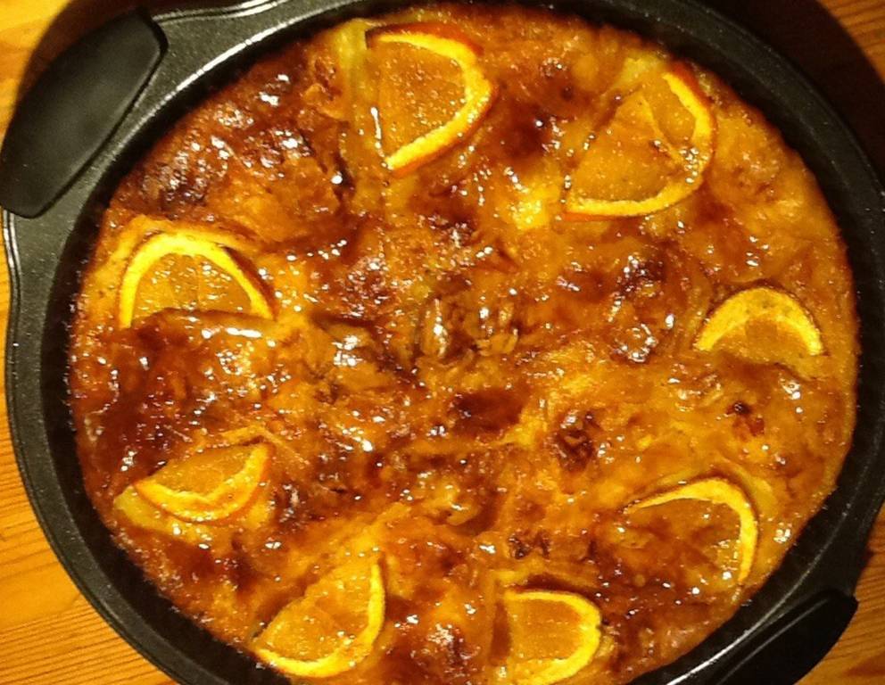 Griechischer Orangenkuchen (Portokalopita) Rezept - ichkoche.at