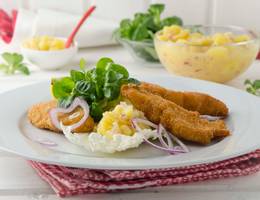Backhendlsalat Backhendlsalat