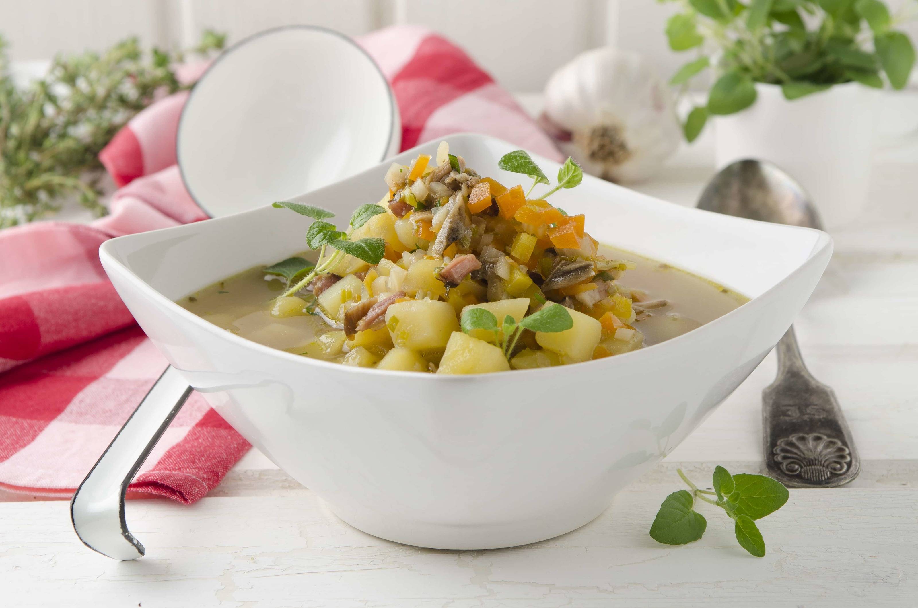 Altwiener Erdäpfelsuppe Rezept