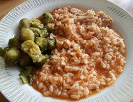 Pikantes Reisfleisch von der Pute Pikantes Reisfleisch von der Pute