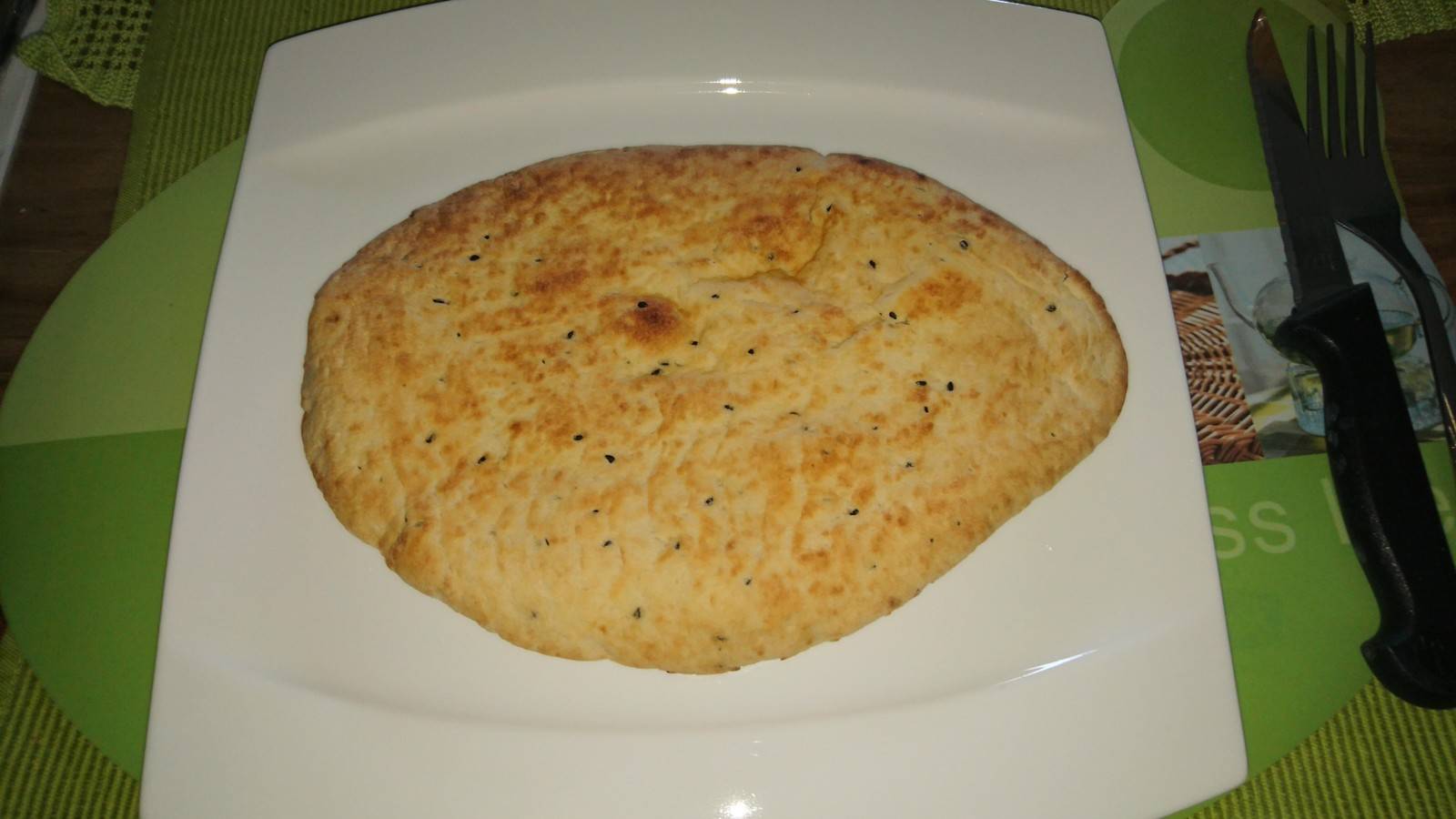 Naan (indisches Fladenbrot) Rezept - ichkoche.ch