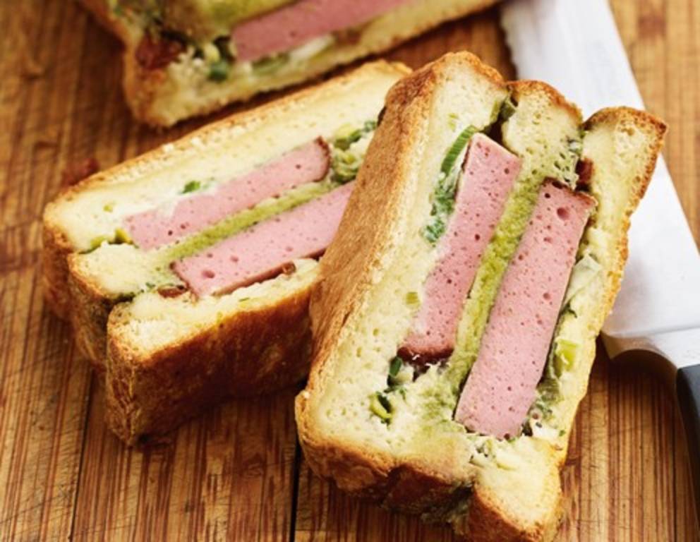 Leberkäse-Brioche-Terrine Leberkäse-Brioche-Terrine