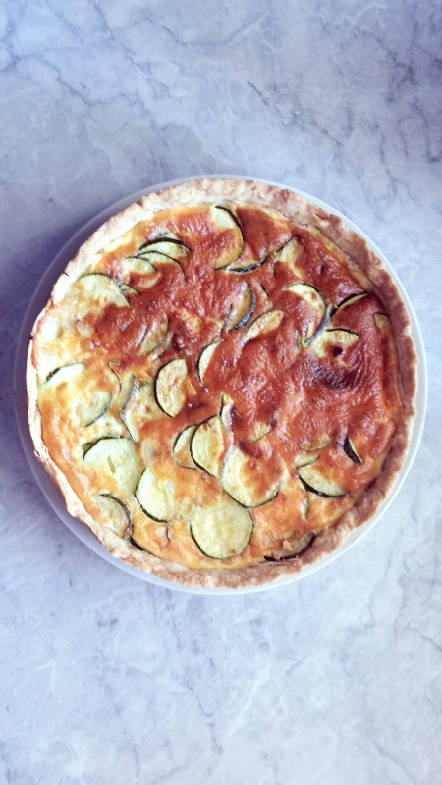 Zucchini-Quiche