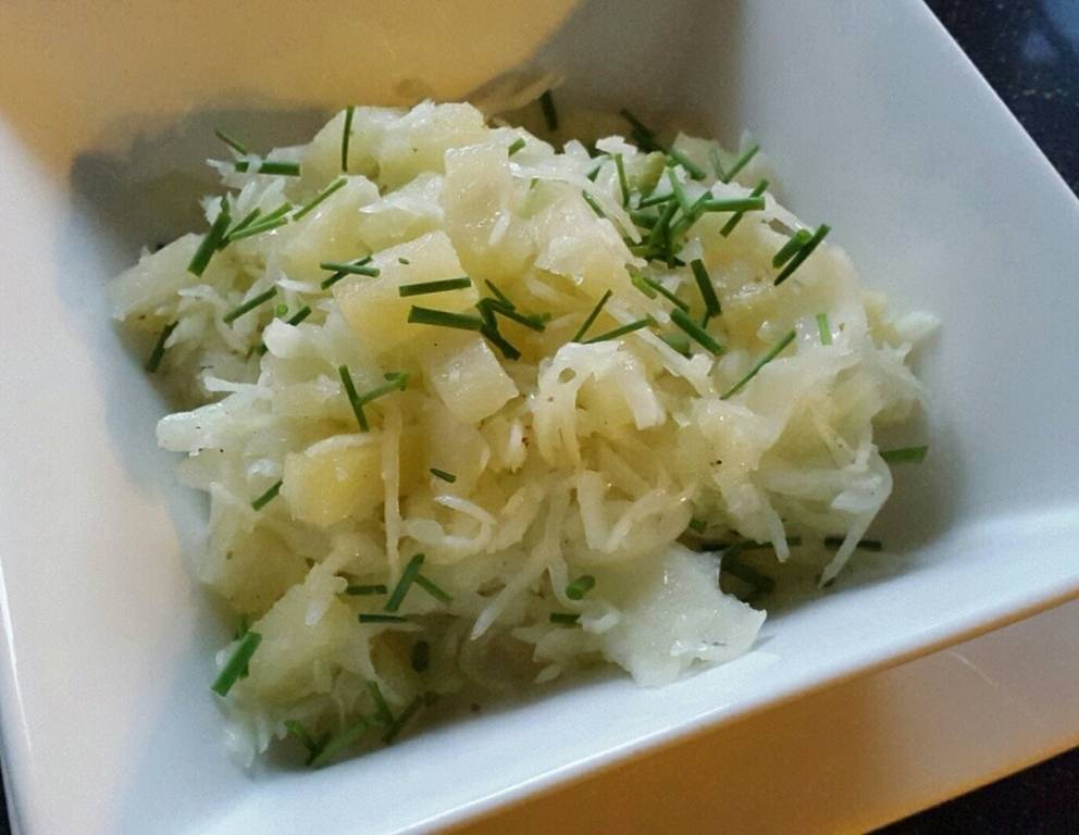 Krautsalat mit Ananas Krautsalat mit Ananas