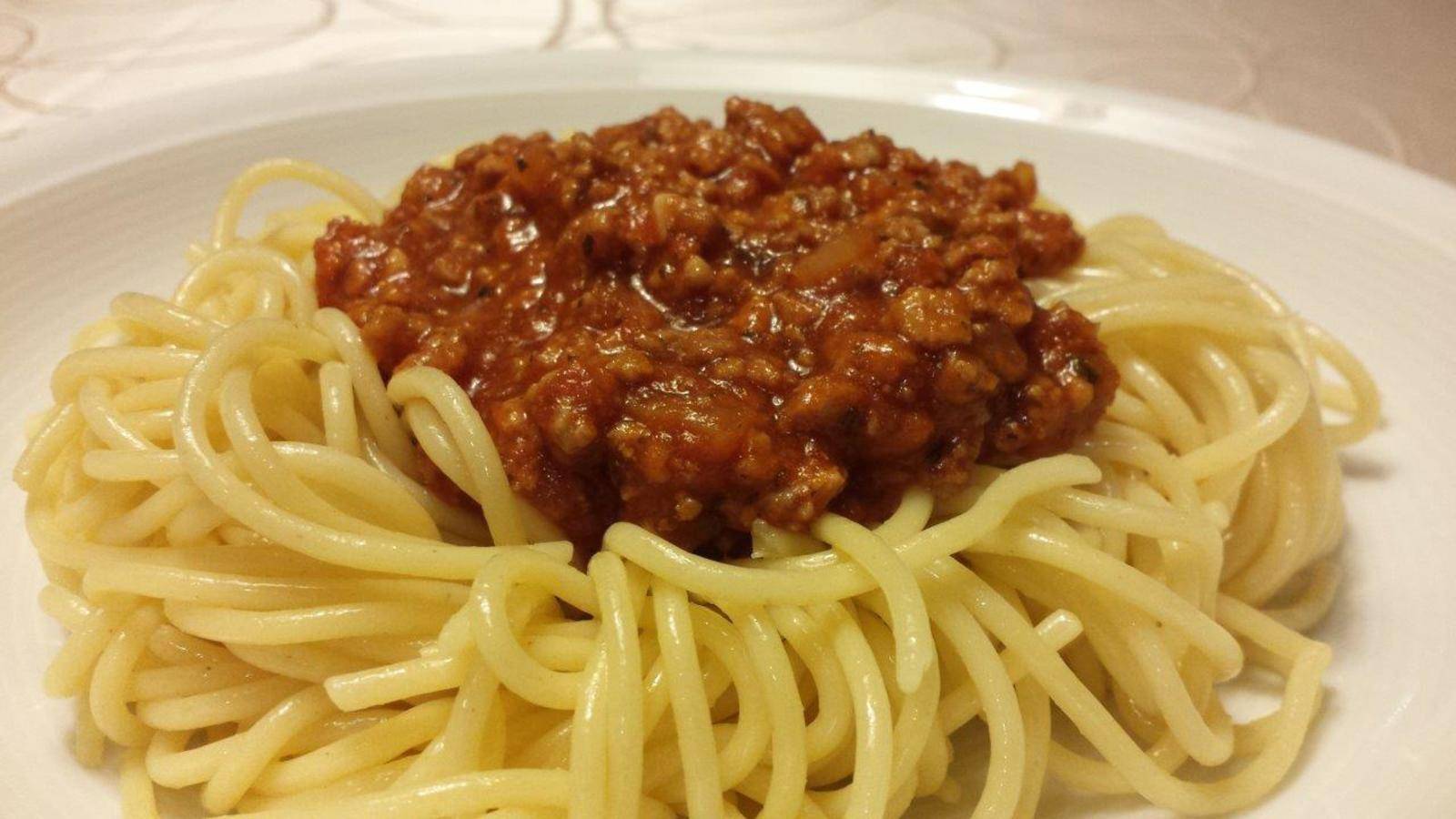 Exotische Spaghetti Bolognese