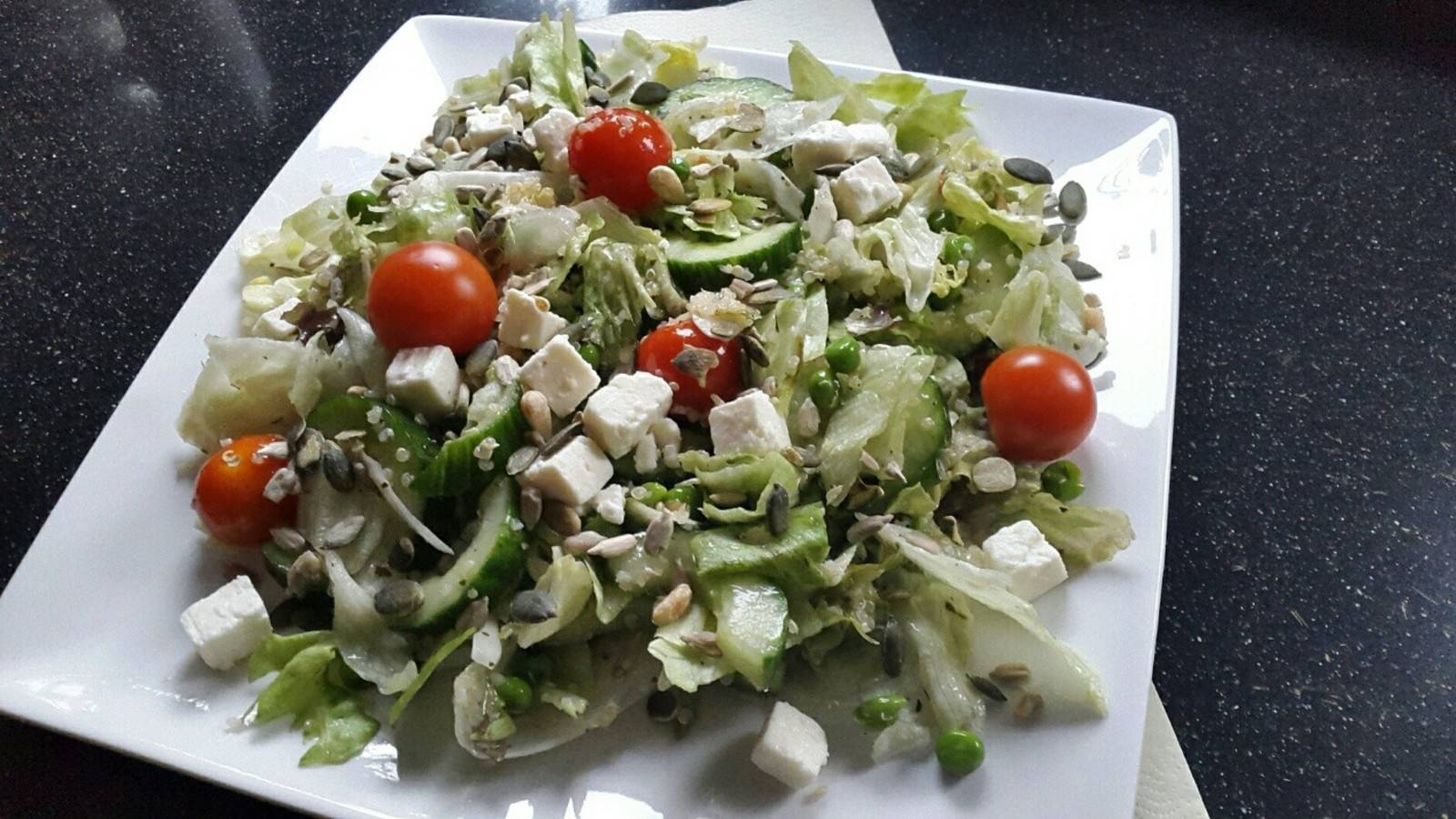 Quinoa-Fitness-Salat Rezept - ichkoche.ch