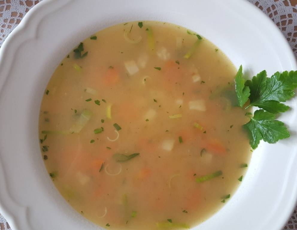 Gemüse-Einbrennsuppe Gemüse-Einbrennsuppe